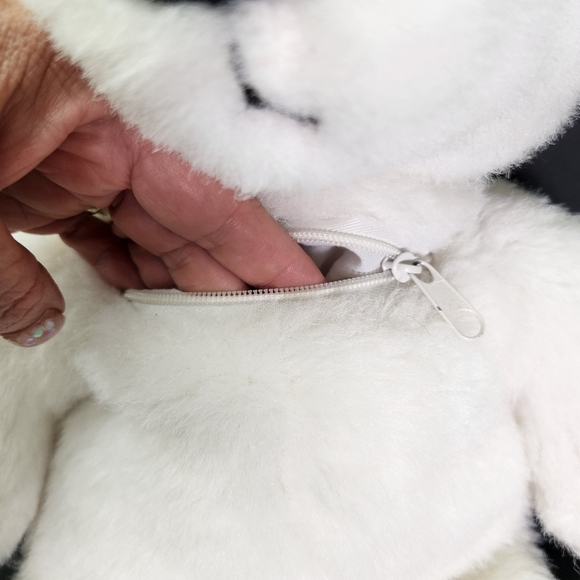 Rare Vtg 1998 Orbis Aaah Ohhh Teddy Bear Zipper 18" Plush Stuffed Animal. - Picture 7 of 10